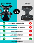 Cooling Dog Harness With Handle | NeoCool™ Grid & Grit