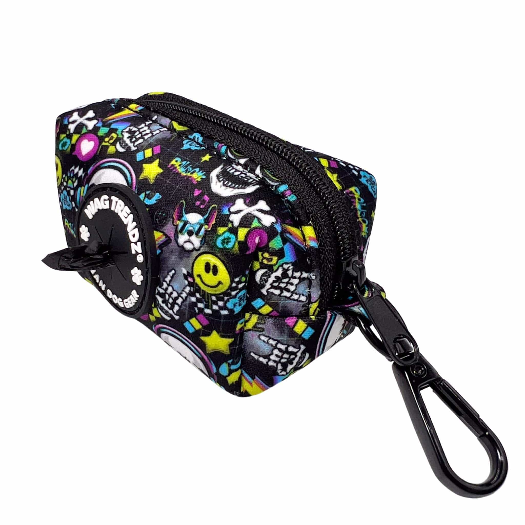 Dog Poop Bag Holder - Skull Society | Wag Trendz®