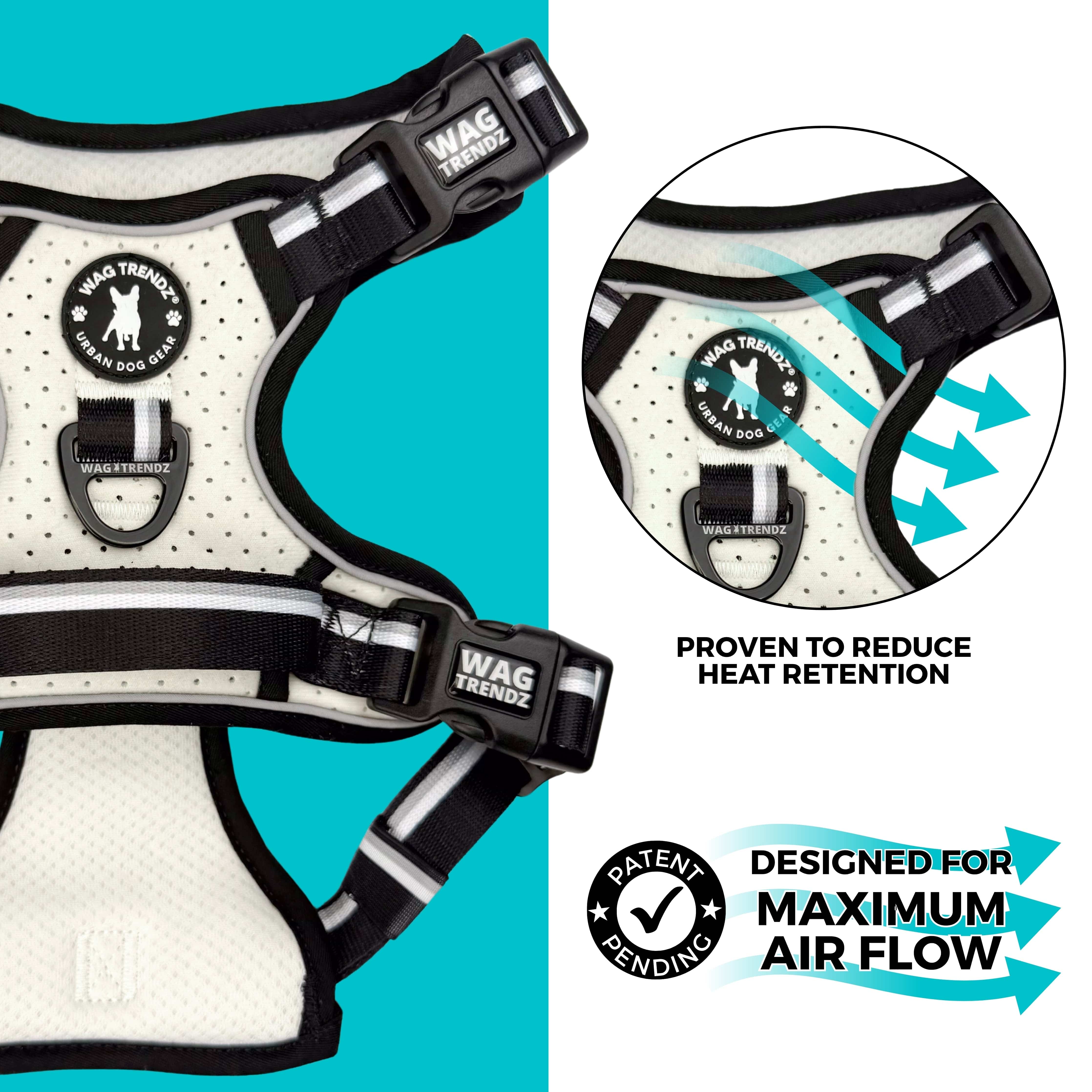 444.dogs専用 NeoCool™ Sport Dog Harness With Handle – Breathable & Cool