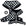 Cooling dog harness with black and white checkered design shown from multiple angles