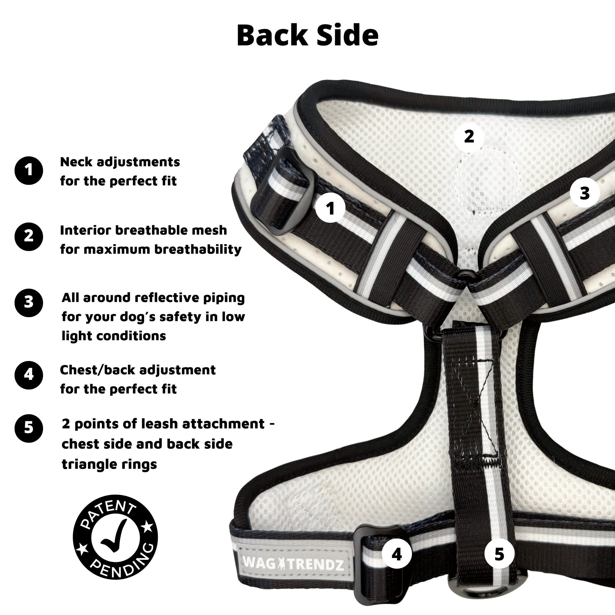 NeoCool™ Sport Dog Harness – Breathable, No-Pull, Patent Pending