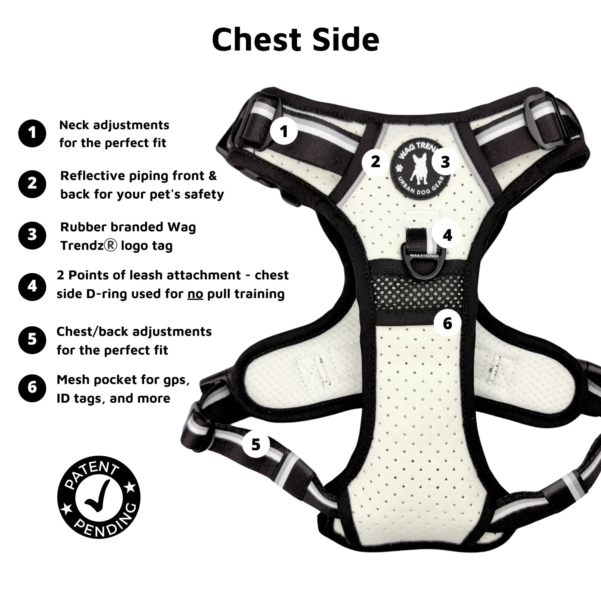 NeoCool™ Sport Dog Harness With Handle – Breathable & Cool