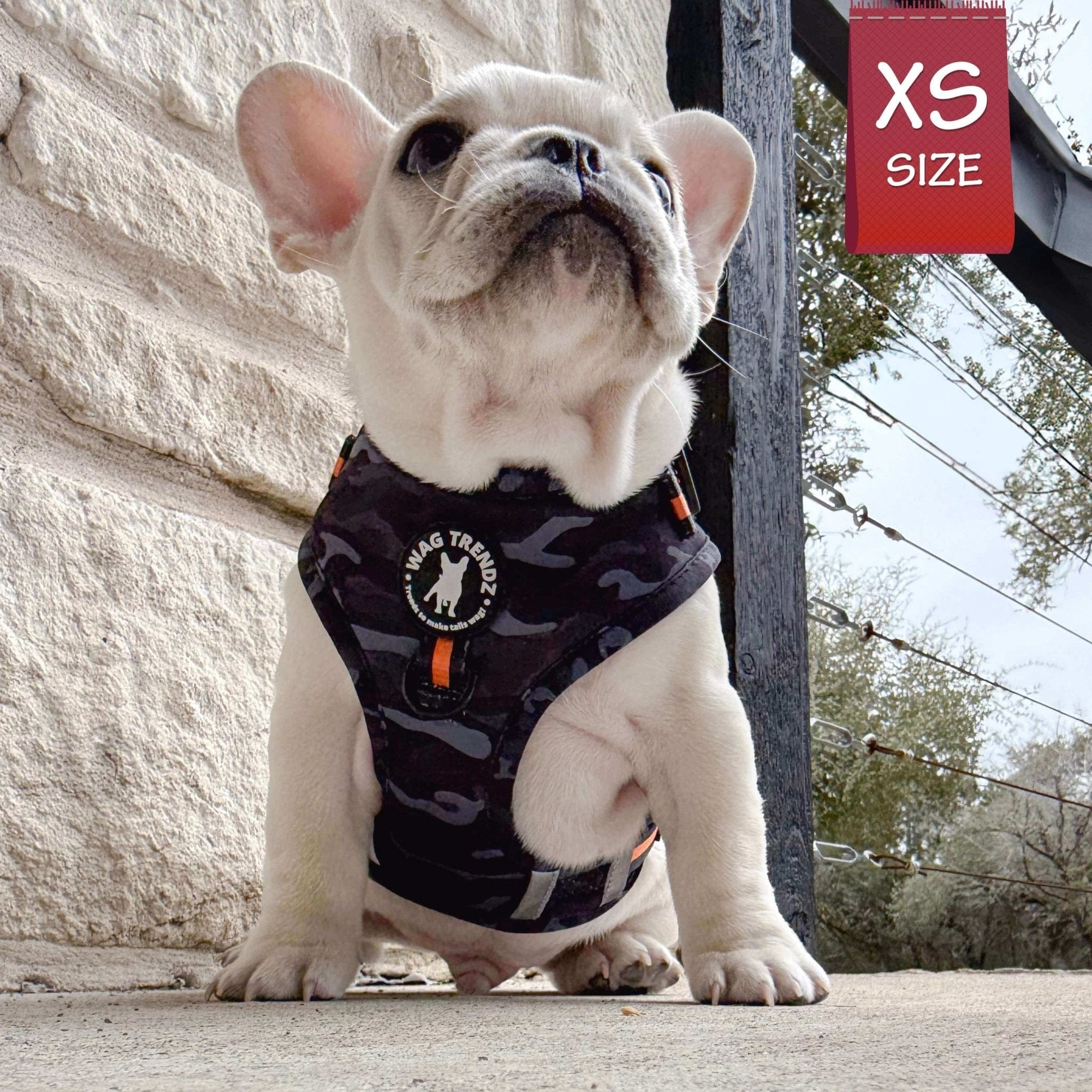 Camo Dog Harness No Pull Adjustable Wag Trendz®