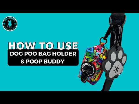 Video on how to use dog poo bag holder and poop buddy