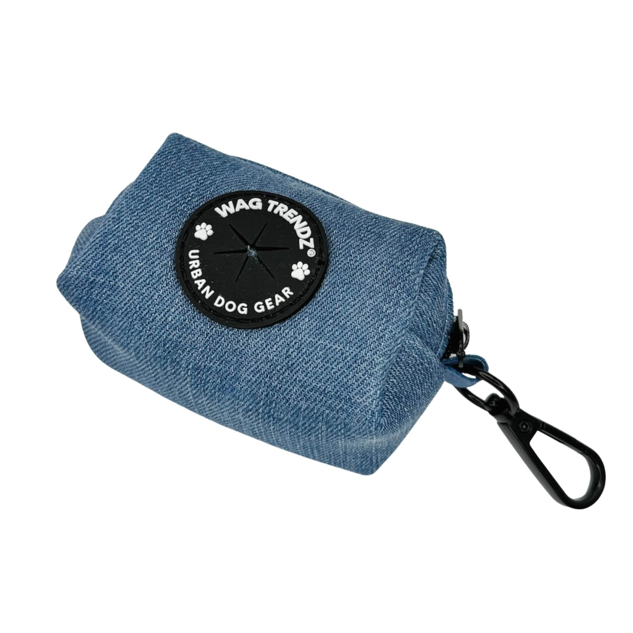 Dog Poop Bag Holder - Downtown Denim | Wag Trendz®